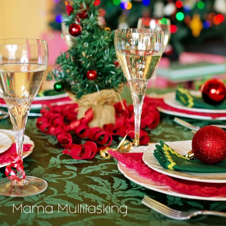 como ahorrar dinero en navidad mesa