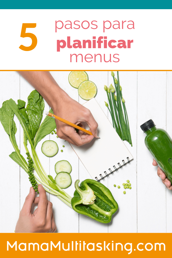 planificar menus