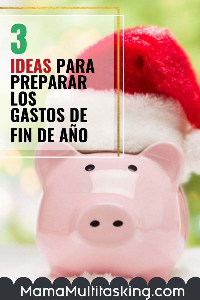 gastos de fin de año cerdito